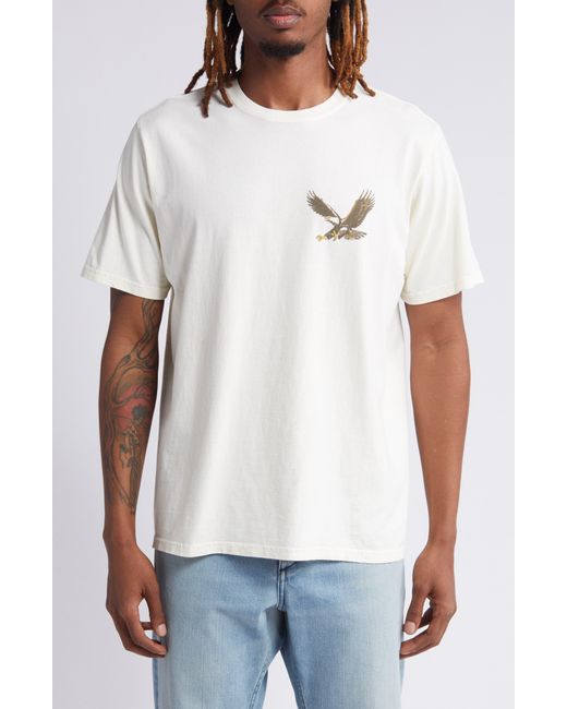 One Of These Days White Screaming Eagle Graphic T-shirt for men