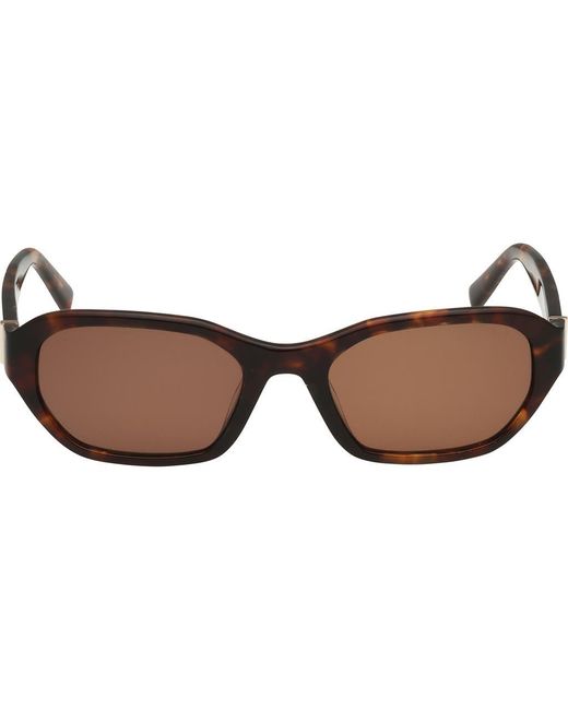 Abercrombie & Fitch Brown 52Mm Oval Sunglasses