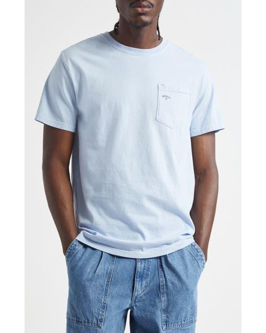 Noah Core Logo Pocket Tee in Blue for Men | Lyst