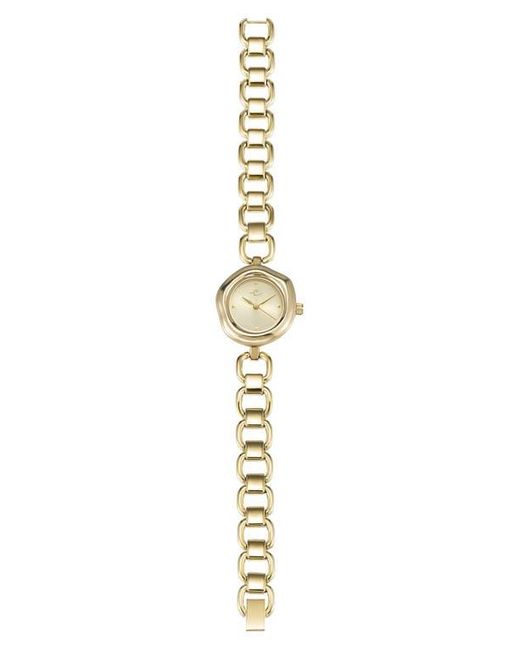 Ettika - Open Circle Bracelet Watch in Gold Ettika Open Circle Bracelet Watch - Gold | Editorialist main image 2