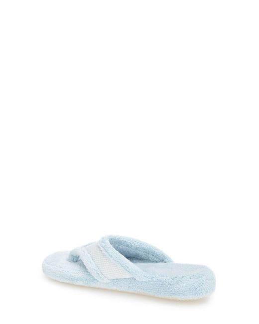 Acorn Waffle Spa Slipper in White Lyst