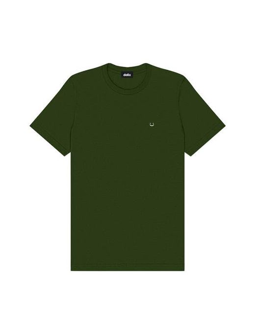 Alix Green Lil Smile Jersey Tee for men