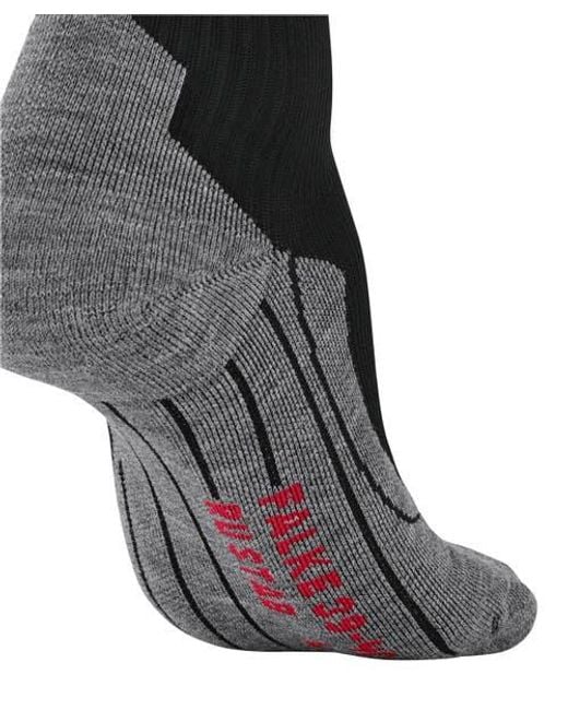 Falke Black Ru Compression Stabilizing Running Socks