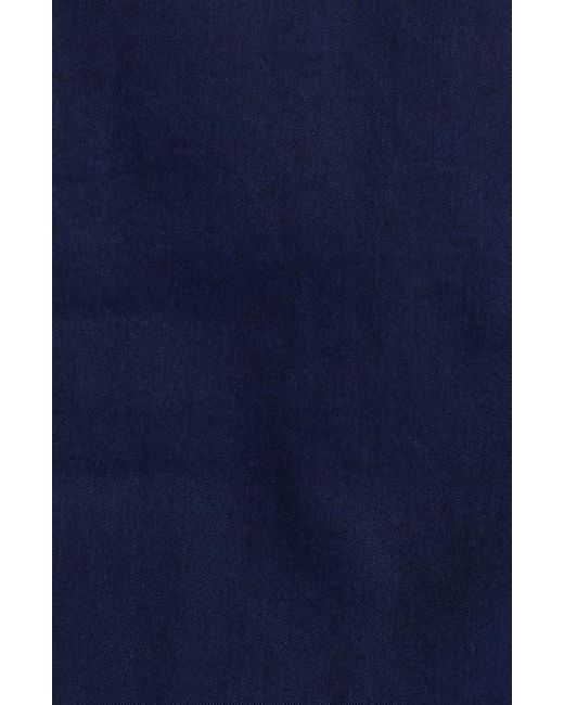 Aurélien Blue Denim Button-Up Shirt for men