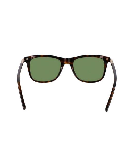 Ferragamo Green 54Mm Modified Rectangular Sunglasses for men