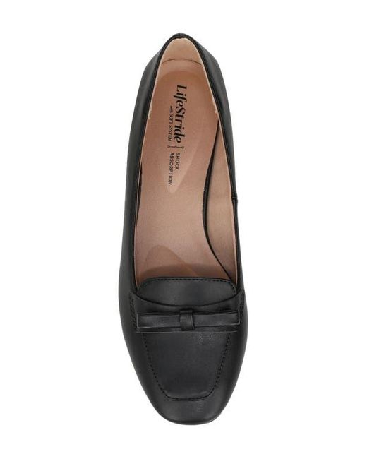 LifeStride Black Claudine Loafer