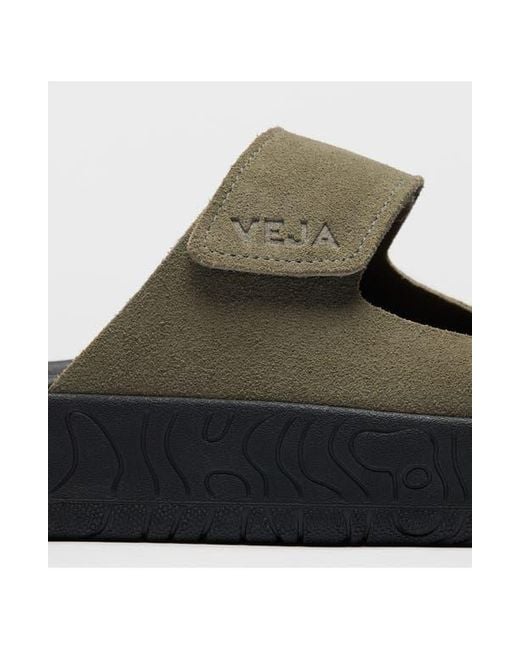 Veja Brown Etna Slide Sandal