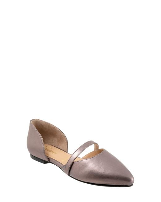 Trotters Multicolor Emory D'Orsay Pointed Toe Flat