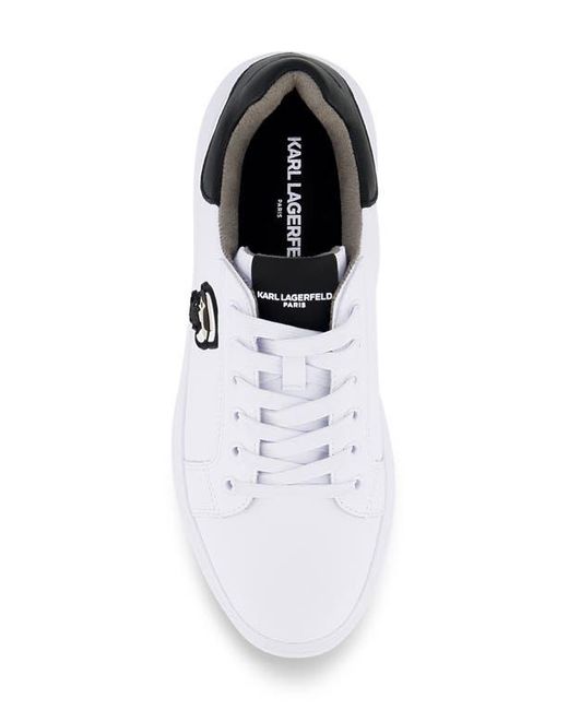 Karl Lagerfeld White Karl Patch Sneaker for men