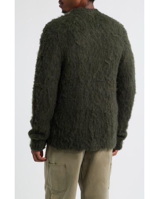 Obey Black Patron Cardigan for men