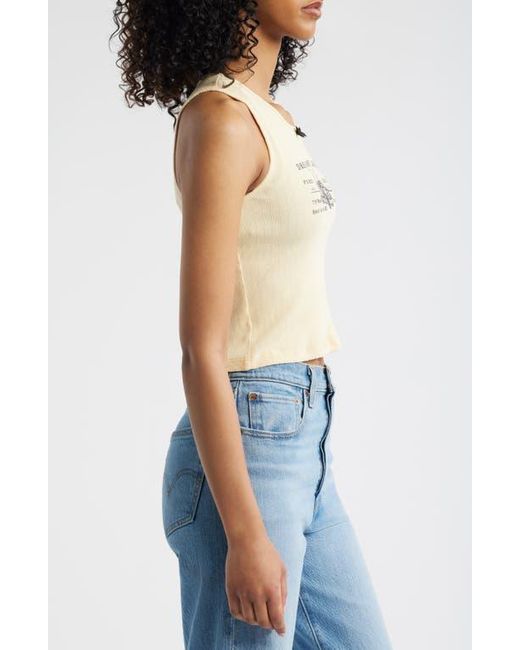 Daydreamer Blue Dreamy Jones Cotton Graphic Tank