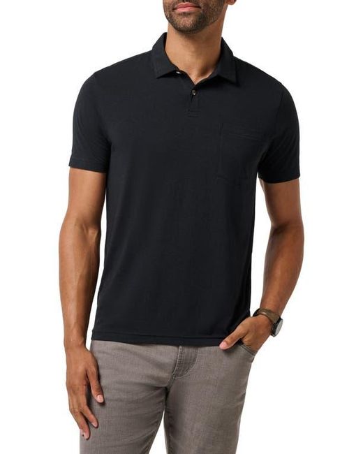 Travis Mathew Black The Cloud Polo for men