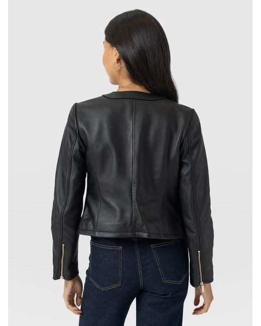 Saint + Sofia Black Skye Jacket