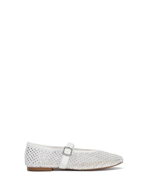 Dune White Haislee Mary Jane Flat