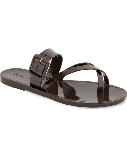 Splendid Brown Sutton Jelly Sandal