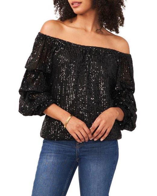 vince camuto bubble sleeve blouse