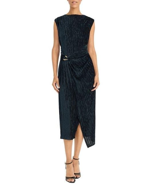 Maggy London Cap Sleeve Asymmetric Burnout Velvet Midi Dress in Blue | Lyst Maggy London Cap Sleeve Asymmetric Burnout Velvet Midi Dress in Blue | Lyst