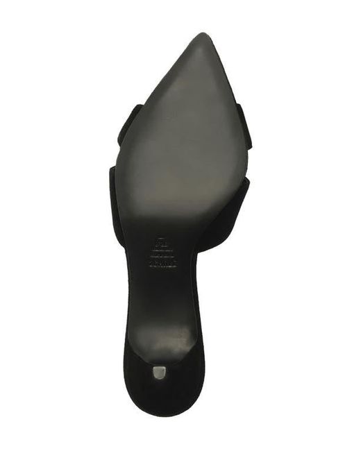 SCHUTZ SHOES Black Hilda Leaf Pointed Toe Mule