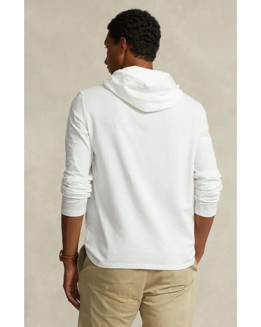 Polo Ralph Lauren Polo Bear Graphic Hoodie in White for Men | Lyst