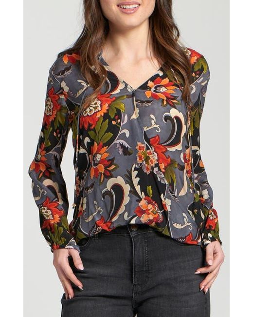 Apny Red Printed Top