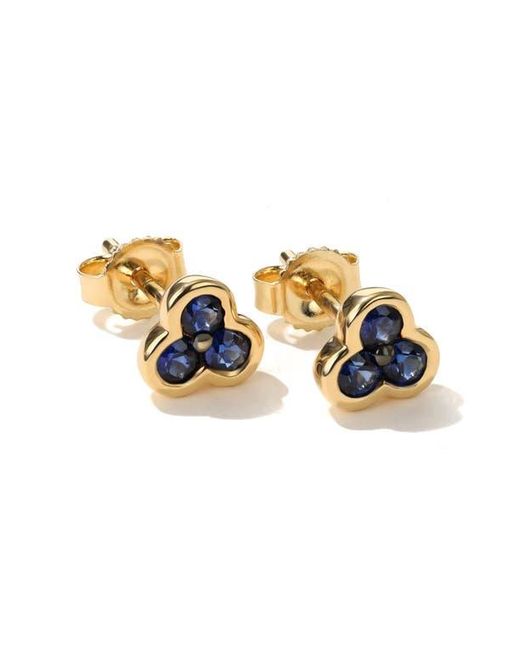 Mark Henry Metallic Trinity Stud Earrings