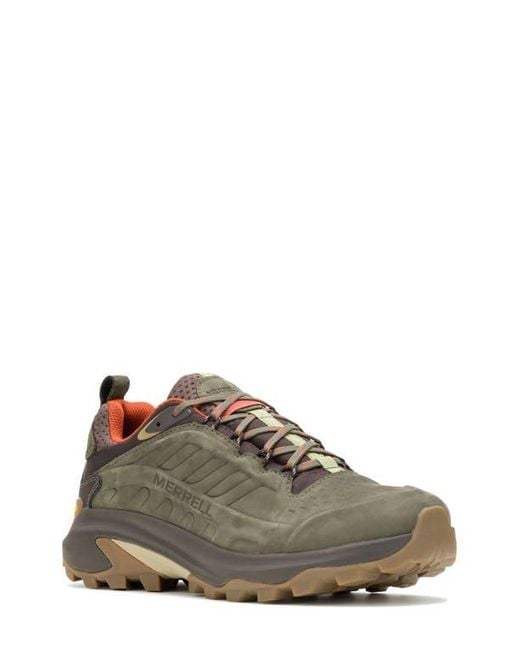 Merrell Gray Moab Speed 2 Waterproof Hiking Shoe for men