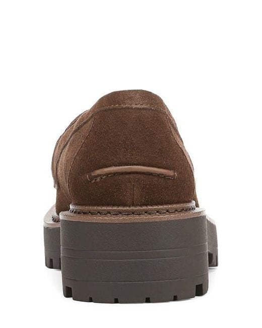 Sam Edelman Brown Leah Platform Loafer