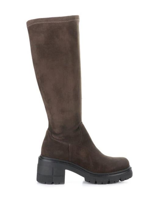 Bos. & Co. Brown Brenna Waterproof Platform Knee High Boot