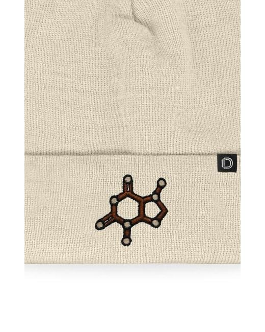 Alix Blue Molecule Beanie for men
