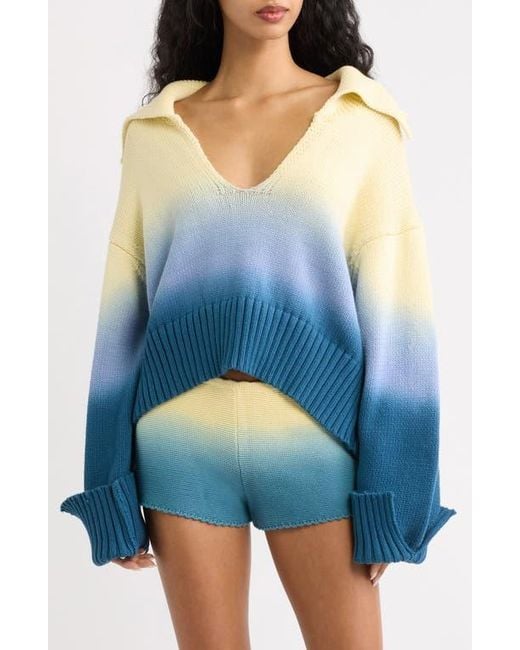 Solid & Striped Blue The Lola Sweater