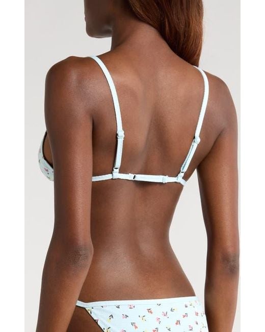 Solid & Striped Black Lulu Bikini Top