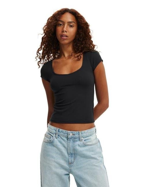 Cotton On Blue Hold Me Short Sleeve