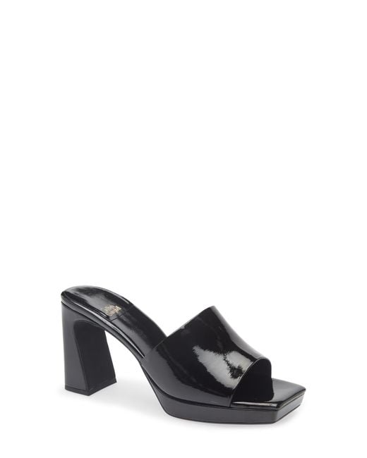 Jeffrey Campbell Black Dress Code Sandal