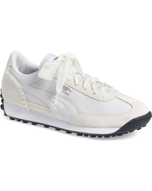 PUMA Easy Rider Glam Athletics Sneaker in White | Lyst