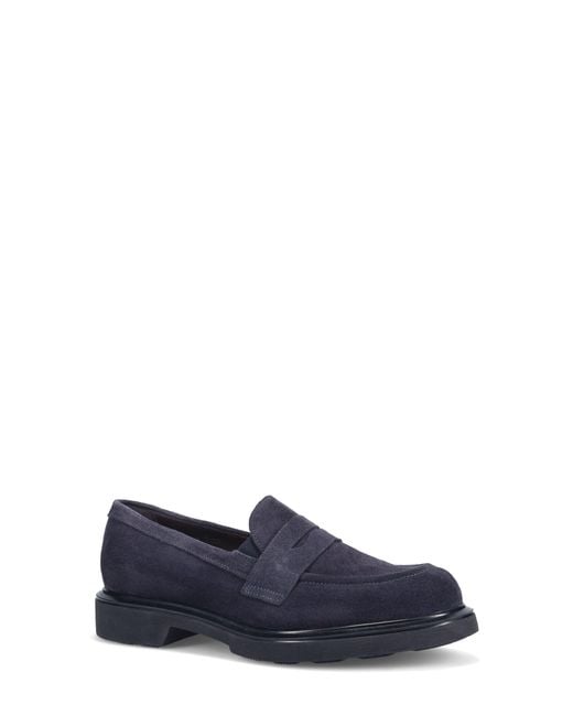 Ron White Blue Amara Penny Loafer
