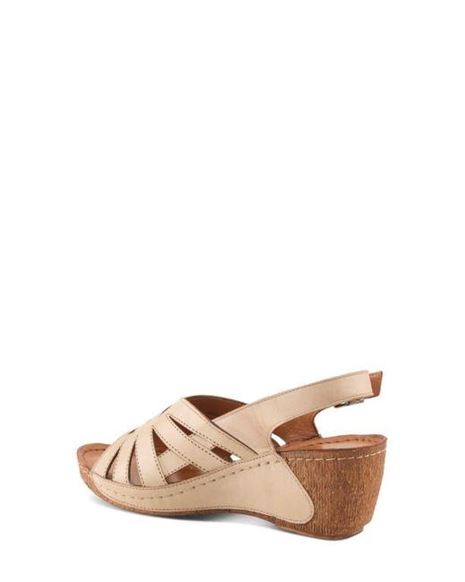 Spring Step Natural Cathy Wedge Sandal