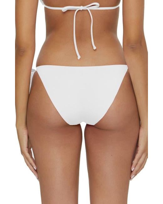Becca Brown Color Code Side Tie Bikini Bottoms
