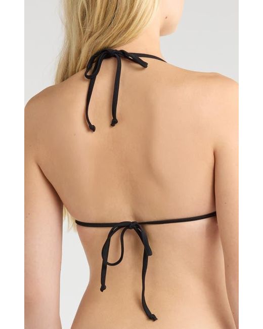 PacSun Black Lacey Day Side Tie Swim Bottoms