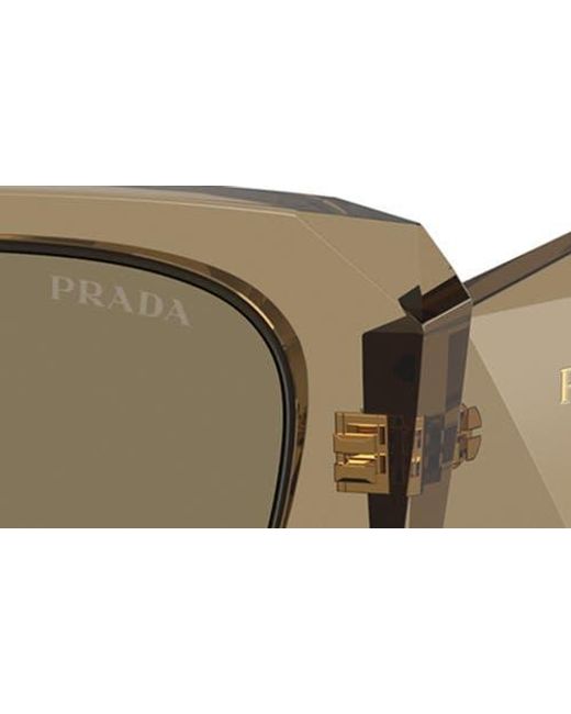 Prada Multicolor 53Mm Square Sunglasses