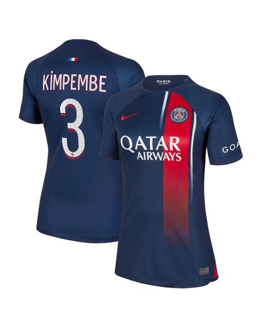 Nike Women's Nike Lionel Messi Blue Paris Saint-Germain 2022/23 Home  Replica Player Jersey