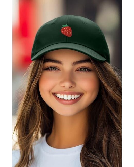 Alix Green Strawberry Hat