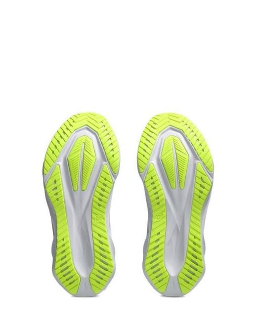 Asics White Novablast 5 Atc Track Club Running Shoe