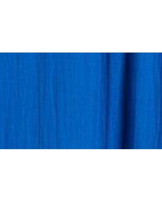 Caslon Blue Caslon(r) Ruffle Strap Maxi Dress