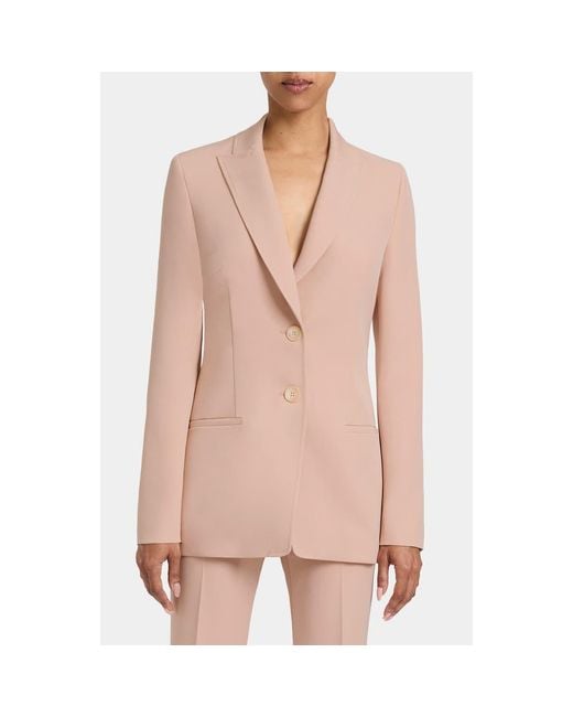 Santorelli Pink Juno Double Button Jacket