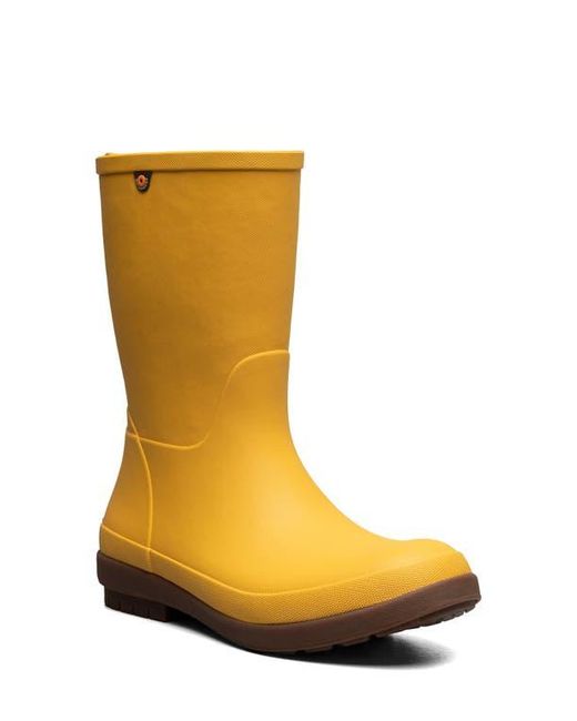 Bogs Yellow Amanda Ii Waterproof Rain Boot