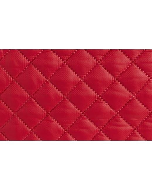 MZ Wallace Red Medium Metro Deluxe Tote