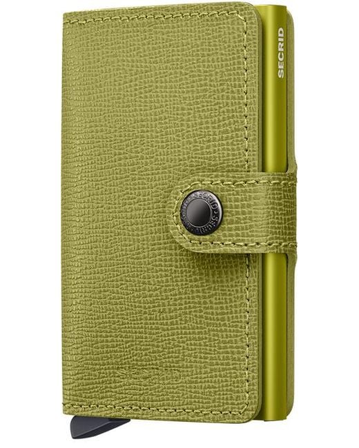Secrid Green Miniwallet Crisple