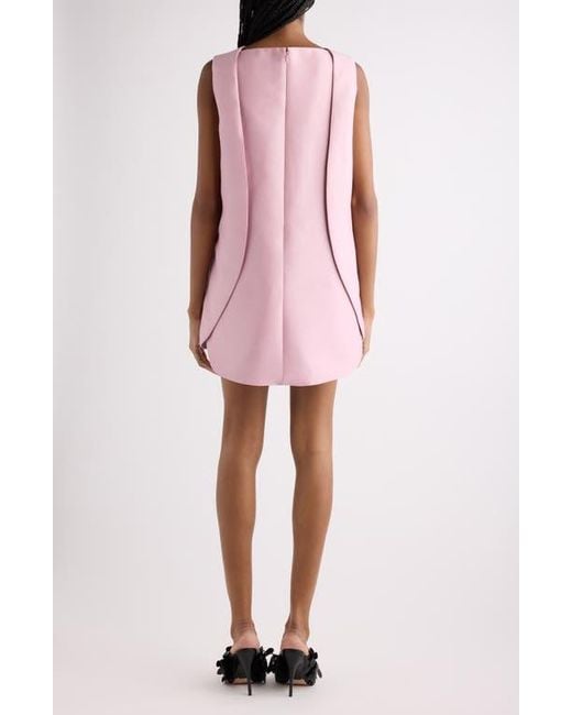 balenciaga pink shirt dress Balenciaga Logo Shirt Dress In Pink