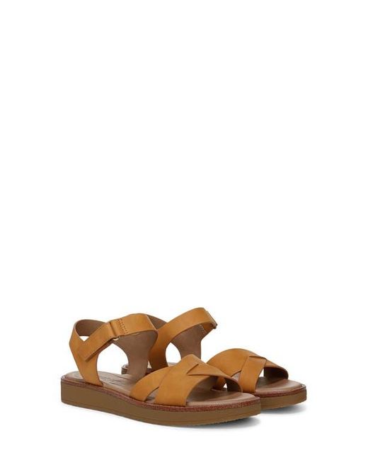LifeStride Brown Wren Ankle Strap Platform Sandal