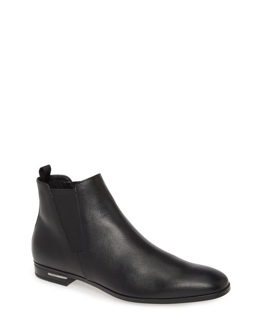 Prada Black Chelsea Boot for men